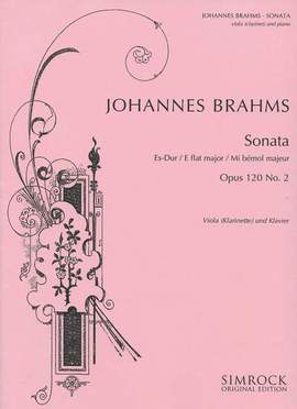 Brahms, J: Sonata in E Flat Major E flat major op. 120/2