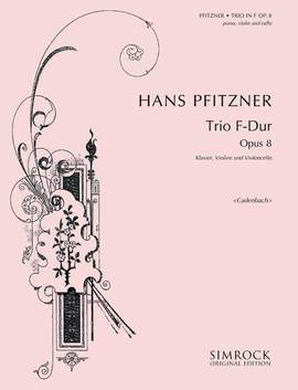 Pfitzner, H: Klaviertrio F major op. 8