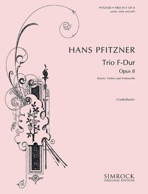 Pfitzner, H: Klaviertrio F major op. 8