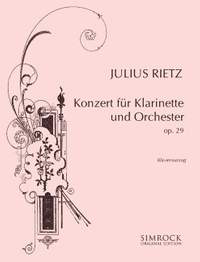 Rietz, J: Clarinet Concerto op. 29