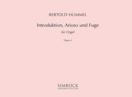 Hummel, B: Introduktion, Arioso und Fuge op. 4