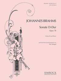 Brahms, J: Sonata in D Major op. 78