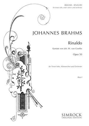 Brahms, J: Rinaldo op. 50