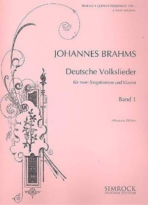 Brahms, J: German Folk Songs Vol. 1
