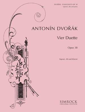 Dvořák, A: 4 Duets op. 38