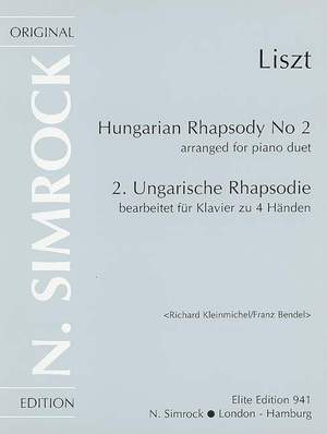Liszt, F: Hungarian Rhapsody No. 2