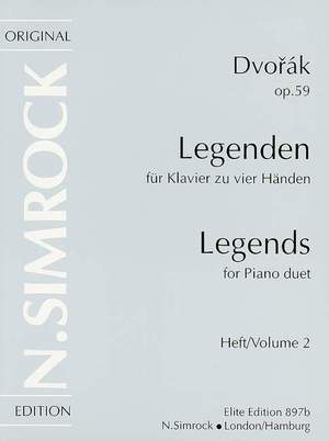 Dvořák, A: Legends op. 59  Vol. 2