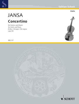 Jansa, L: Concertino D-Dur D major op. 54