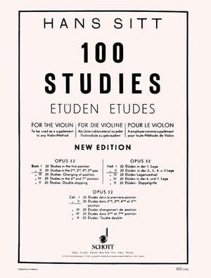 Sitt, H: 100 Studies Op. 32 Book 2