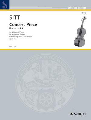 Sitt, H: Konzertstück g-Moll G minor op. 46