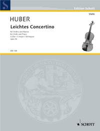 Huber, A: Easy Concertino G major op. 36
