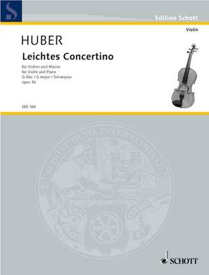 Huber, A: Easy Concertino G major op. 36