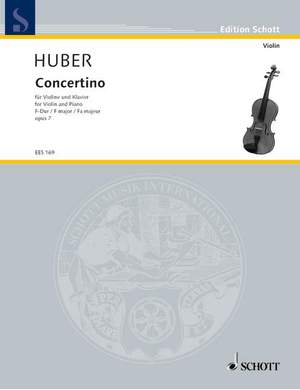 Huber, A: Concertino F major op. 7