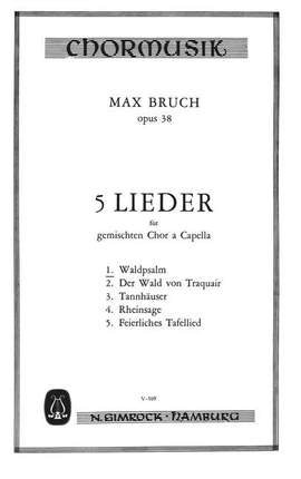 Bruch, M: Fünf Lieder op. 38/1