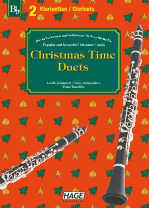 Christmas Time Duets for Two Clarinets