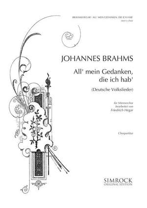Brahms, J: All' mein Gedanken, die ich hab'