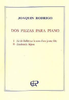 Rodrigo: 2 Piezas para Piano