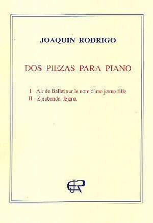 Rodrigo: 2 Piezas para Piano