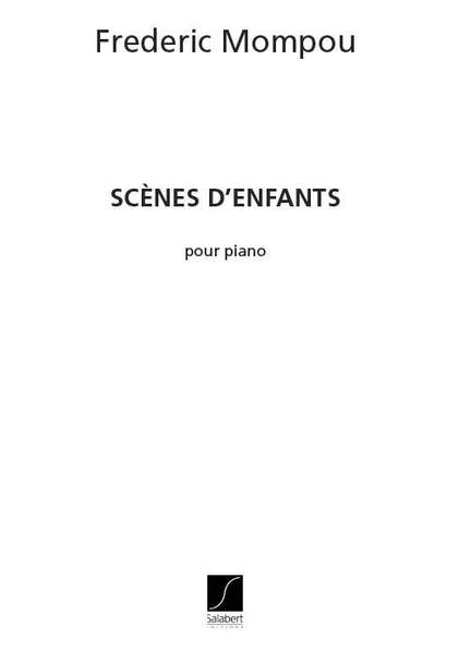 Mompou: Scènes d'Enfants