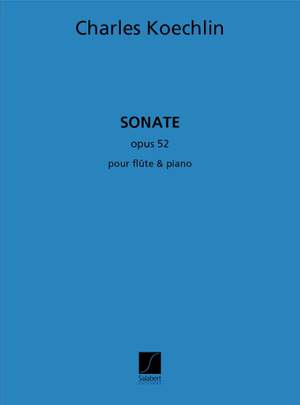 Koechlin: Sonate Op.52