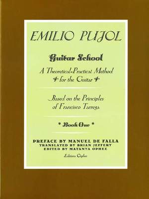 Pujol, E: Guitar School Book 1