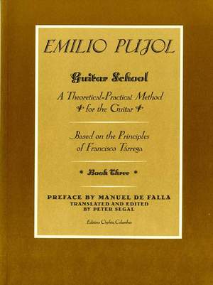 Pujol, E: Guitar School Vol.3