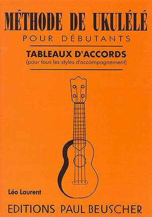 Laurent, L: Methode De Ukulele Pour Debuta