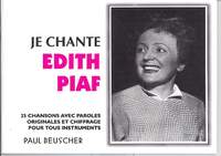Je Chante Edith Piaf