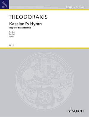 Theodorakis, M: Kassiani's Hymn