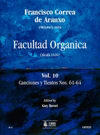 Correa de Arauxo, F: Facultad Organica (Alcalá 1626) Vol. 10