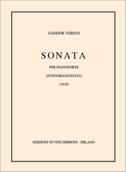 Veress, S: Sonata