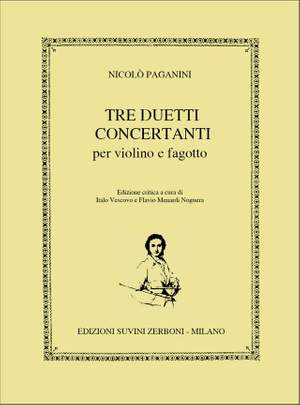 Paganini, N: Tre Duetti Concertanti