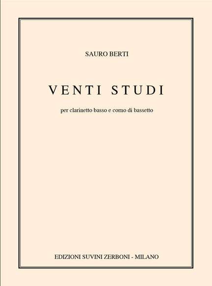 Berti, S: Venti Studi
