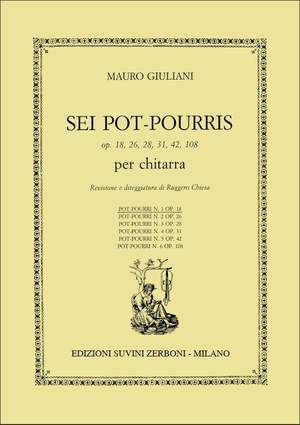 Giuliani, M: Sei Pot-Pourris op. 18/1