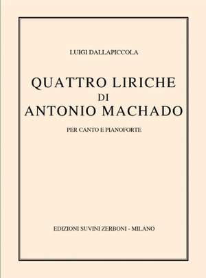 Dallapiccola, L: Quattro Liriche di Antonio Machado