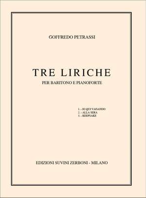 Petrassi, G: Tre Liriche