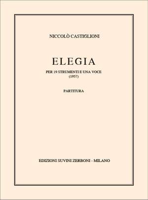 Castiglioni, N: Elegia