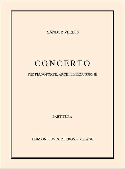 Veress, S: Concerto