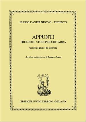 Castelnuovo-Tedesco, M: Appunti Vol. I
