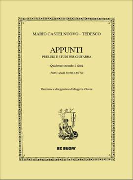 Castelnuovo-Tedesco, M: Appunti Vol.II/1