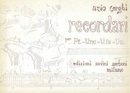 Corghi, A: Recordari