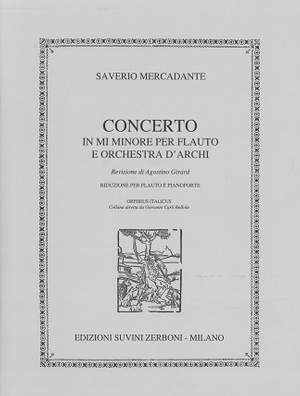 Mercadante, S: Concerto e-Moll op. 57