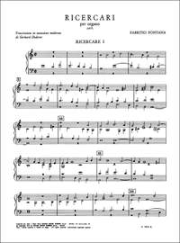 Fontana, F: Dodici Ricercari