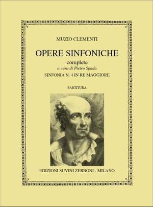 Clementi, M: Sinfonia N. 4 D-Dur