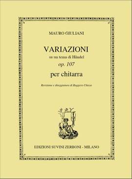 Giuliani, M: Variazioni op. 107