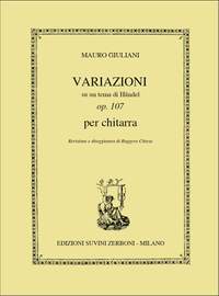Giuliani, M: Variazioni op. 107