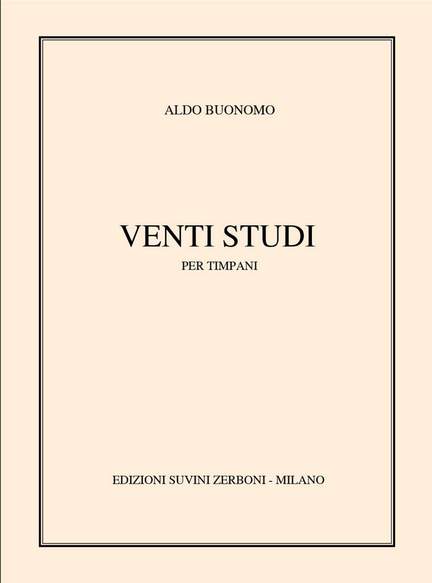 Buonomo, A: Venti Studi