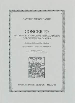 Mercadante, S: Concerto B-Dur op.101