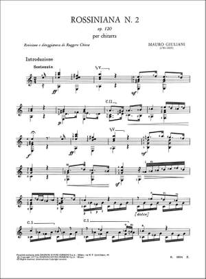 Giuliani, M: Rossiniana N. 2 op. 120