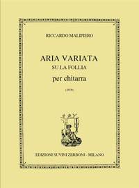 Malipiero, R: Aria Variata su la follia